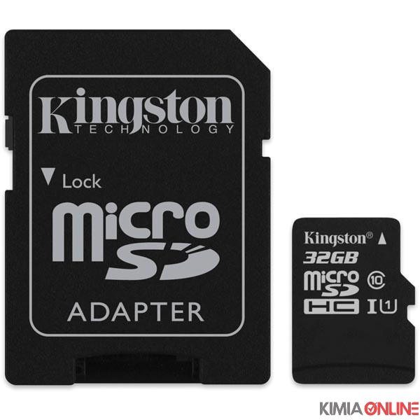 کارت حافظه کینگستون Class10 ظرفیت 32 گیگابایت