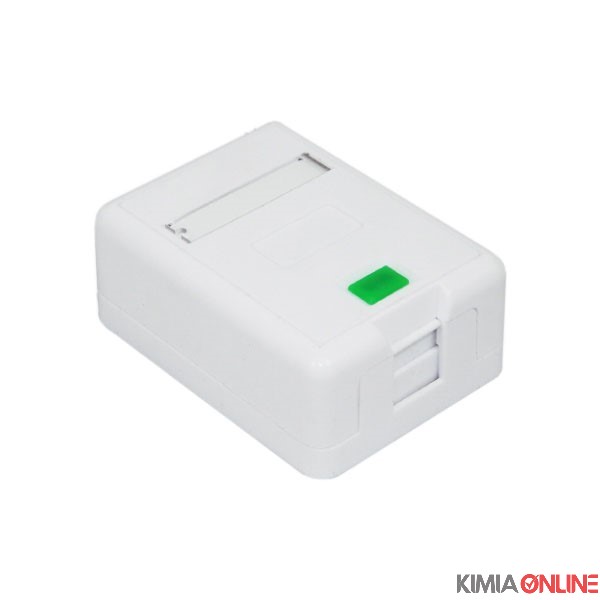باکس پریز روکار کی نت مدل Surface Box with Shutter 2port