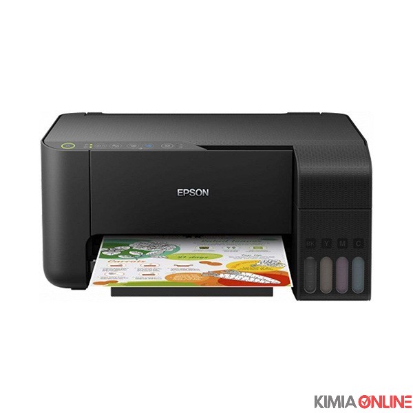 پرینتر اپسون مدل EcoTank L3150 چند کاره جوهر افشان