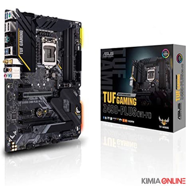 مادربرد ایسوس مدل TUF GAMING Z490-PLUS LGA 1200