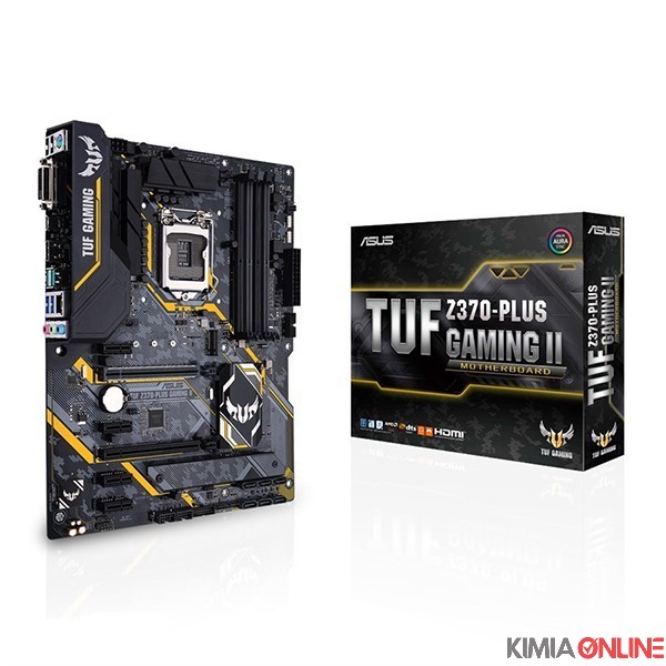 مادربرد ایسوس مدل TUF Z370-PLUS GAMING II LGA 1151