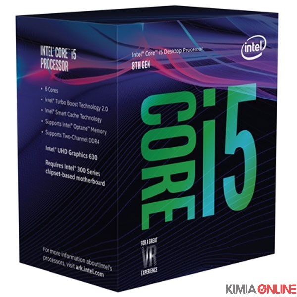 پردازنده اینتل مدل Core i5-8400 2.8GHz LGA 1151 Coffee Lake