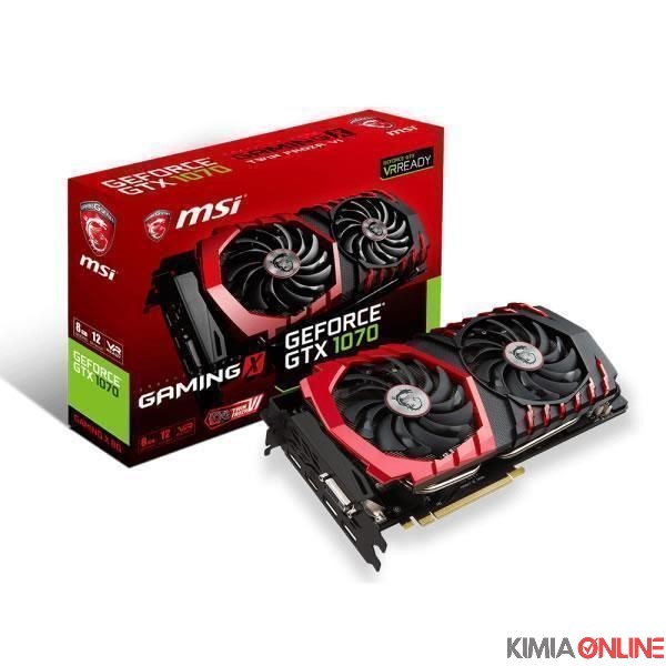کارت گرافیک ام اس آی مدل GeForce GTX 1070 GAMING X 8GB