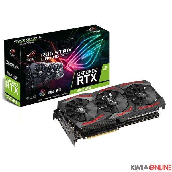 کارت گرافیک ایسوس مدل ROG-STRIX-RTX2060S-A8G-EVO-GAMING