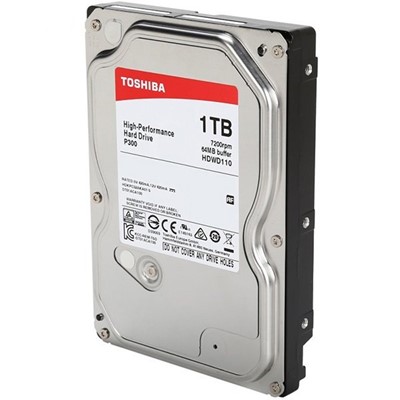 هارد دیسک اینترنال توشیبا مدل P300 HDWD110 ظرفیت 1 ترابایت