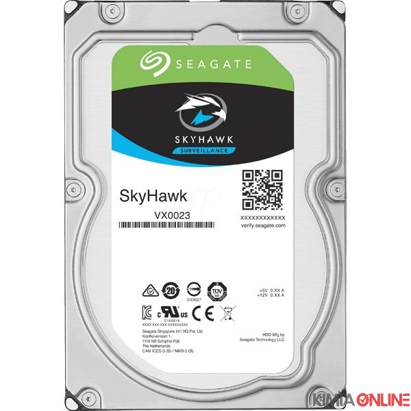 هارد دیسک اینترنال سیگیت مدل SkyHawk ST2000VX008 ظرفیت 2 ترابایت