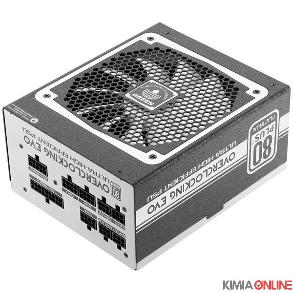 پاور گرین مدل GP650B-OCPT Overclocking Evo 80 Plus Platinum