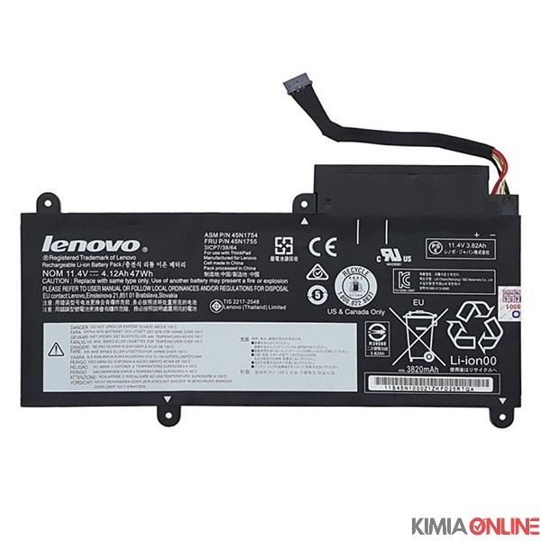باتری لپ تاپ لنوو مدل ThinkPad E460