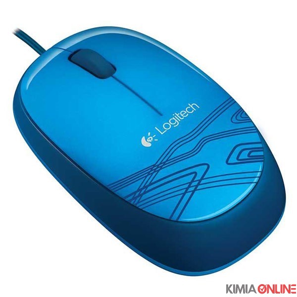 ماوس لاجیتک مدل M105 Corded Blue