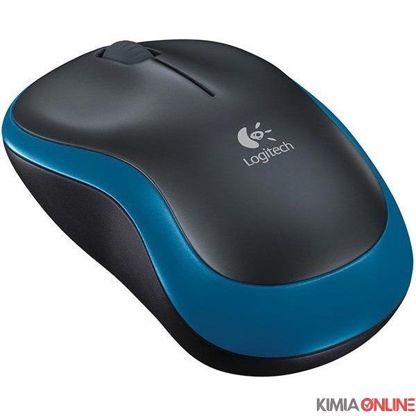 ماوس لاجیتک مدل M185 بی سیم Optical Blue