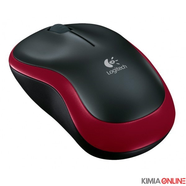 ماوس لاجیتک مدل M185 بی سیم Optical Red