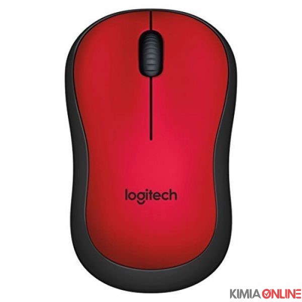 ماوس لاجیتک مدل M220 Silent بی سیم Red