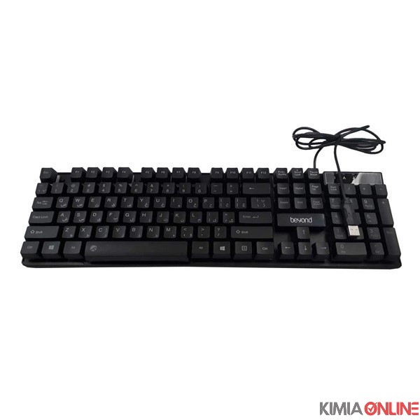 کیبورد بیاند مدل BK-7100 Backlight White با سیم