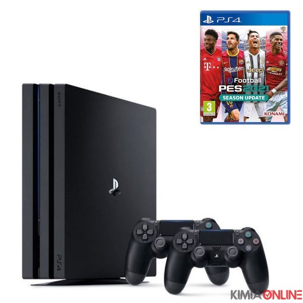 تصویر مجموعه کنسول بازی سونی مدل Playstation 4 Pro ریجن 2 کد CUH-7216B ظرفیت 1 ترابایت