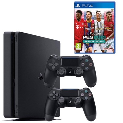 تصویر مجموعه کنسول بازی سونی مدل Playstation 4 Slim ریجن 2 کد CUH-2216A ظرفیت 500 گیگابایت