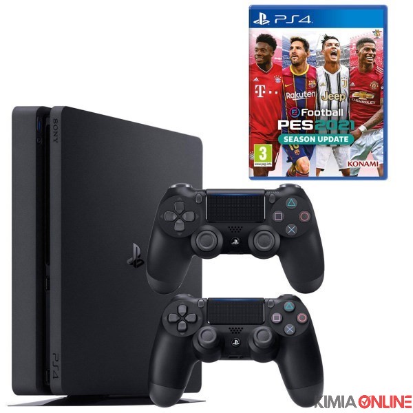تصویر مجموعه کنسول بازی سونی مدل Playstation 4 Slim ریجن 2 کد CUH-2216A ظرفیت 500 گیگابایت
