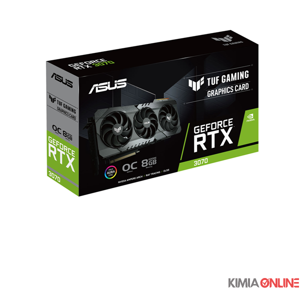 کارت گرافیک ایسوس مدل TUF-RTX3070-O8G-GAMING